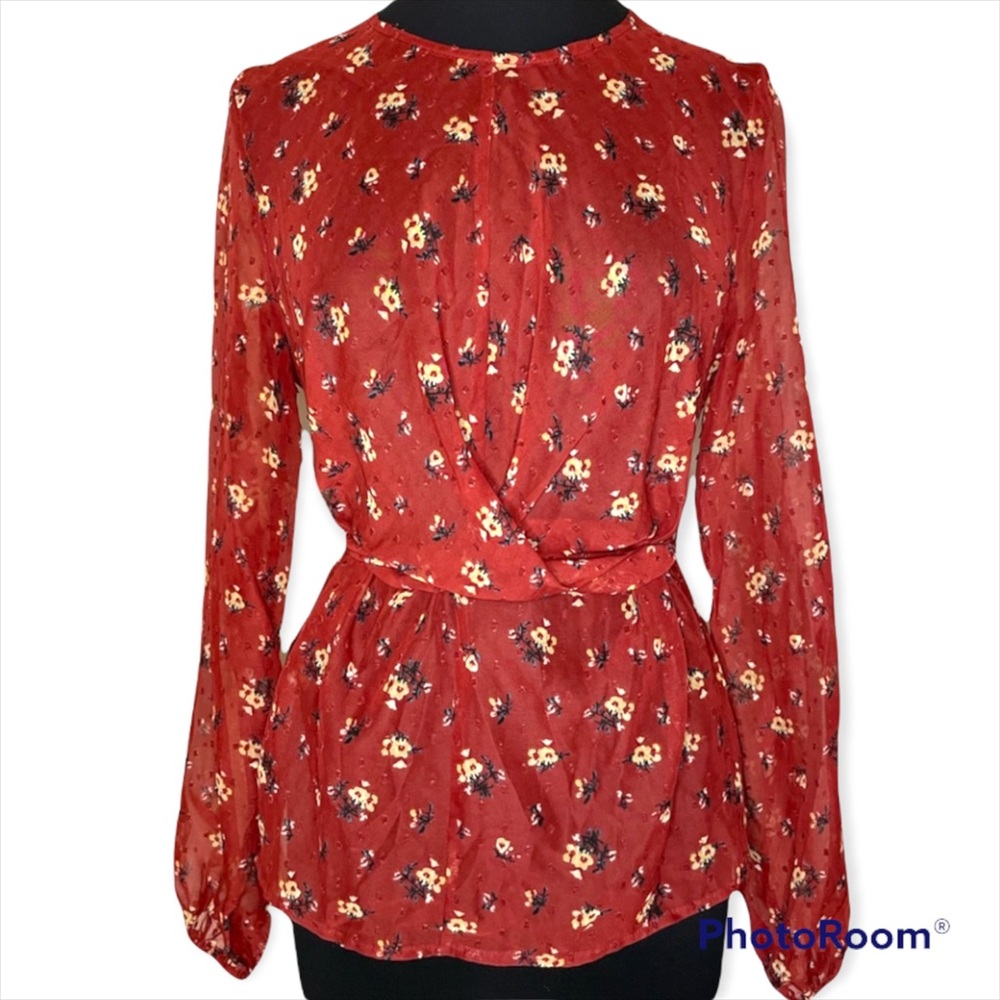 Waist Wraparound Blouse